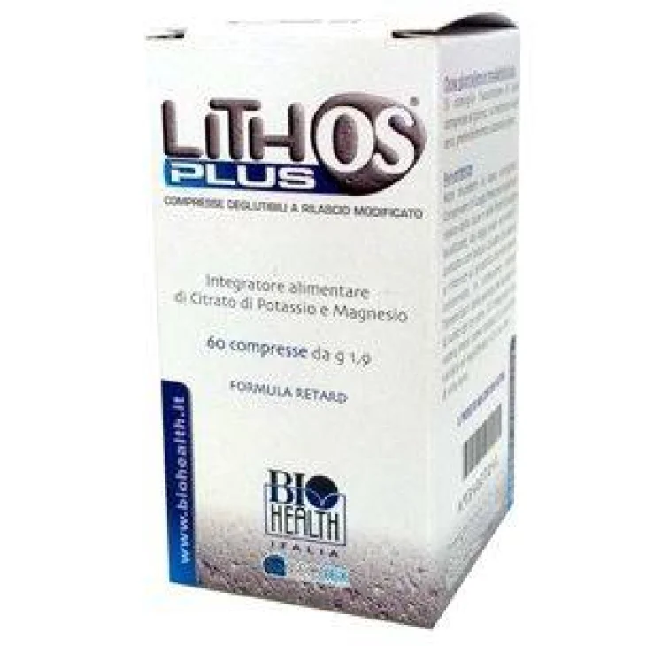 Lithos Plus Integratore di Magnesio e Potassio contro perdita di liquidi 60 compresse Lithos Plus Integratore di Magnesio e Potassio contro perdita di liquidi 60 compresse