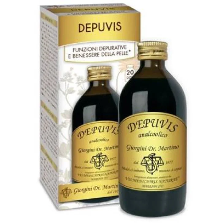 Depuvis Liquido analcolico depurativo 200 ml Depuvis Liquido analcolico depurativo 200 ml