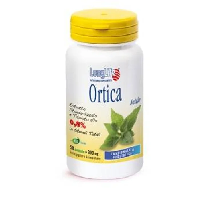 LongLife Ortica 300 mg per il benessere della prostata 60 capsule LongLife Ortica 300 mg per il benessere della prostata 60 capsule