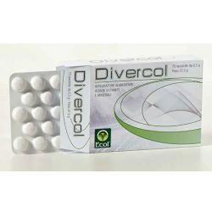 Divercol Integratore per il benessere intestinale 75 tavolette Divercol Integratore per il benessere intestinale 75 tavolette