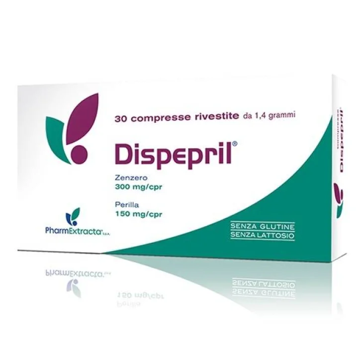 Pharmextracta Dispepril Integratore Regolarit&agrave; Intestinale 30 Compresse