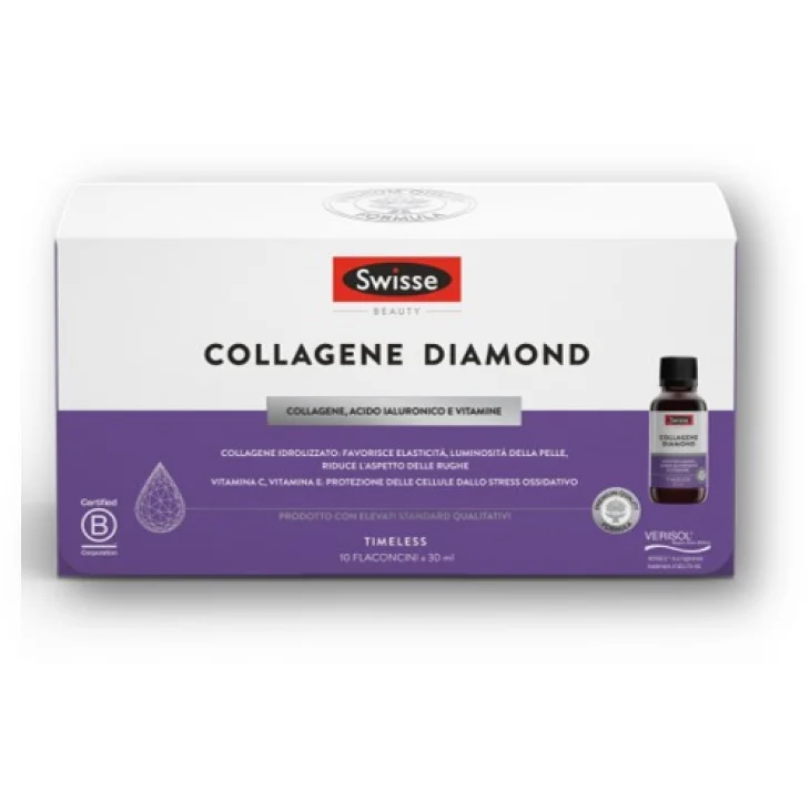 Swisse Collagene Diamond Integratore Bellezza Pelle 10 flaconi Swisse Collagene Diamond Integratore Bellezza Pelle 10 flaconi