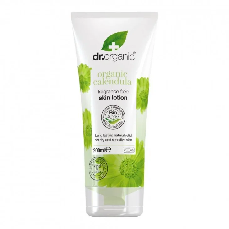 Dr Organic Calendula Crema lenitiva per il corpo 200 ml Dr Organic Calendula Crema lenitiva per il corpo 200 ml