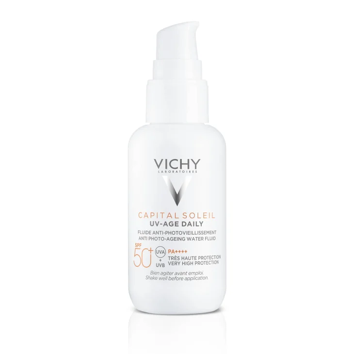Vichy Capital Soleil UV-Age Daily- Fluido Anti Fotoinvecchiamento SPF50+ 40 ml Vichy Capital Soleil UV-Age Daily- Fluido Anti Fotoinvecchiamento SPF50+ 40 ml