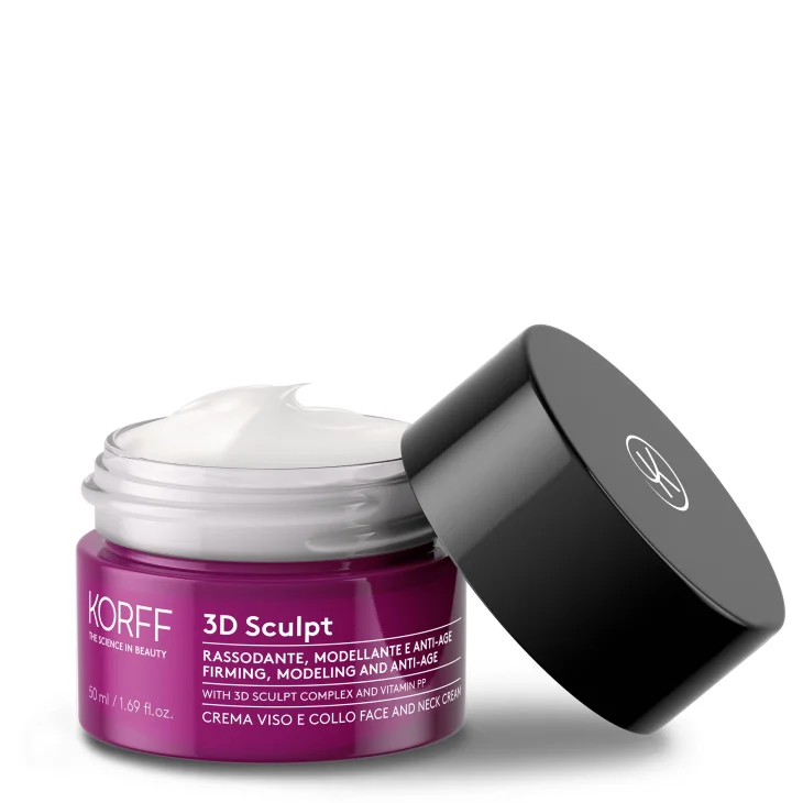 Korff 3D Sculpt Crema Viso e Collo Rassodante Modellante 50 ml