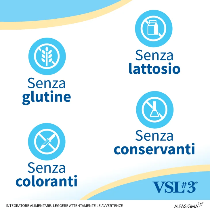VSL3 Integratore di Probiotici 14 Stick