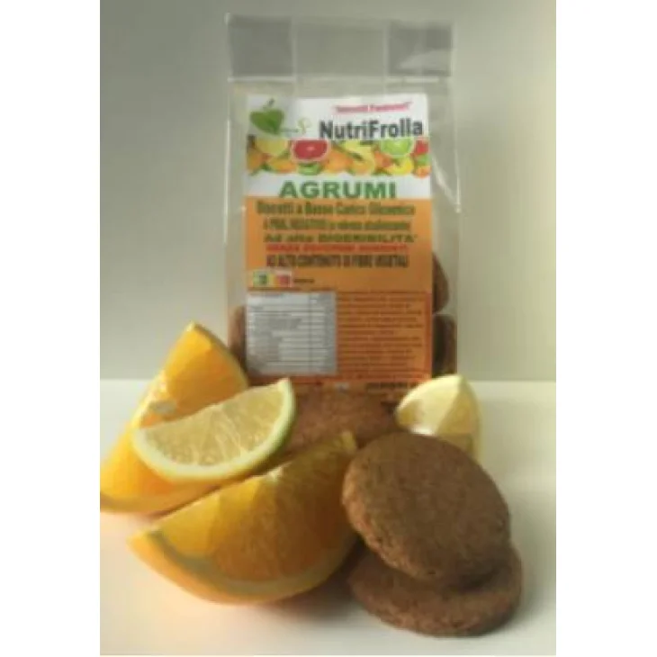 NutrirSi Nutrifrolla Agrumi Biscotti a basso carico glicemico 250 g