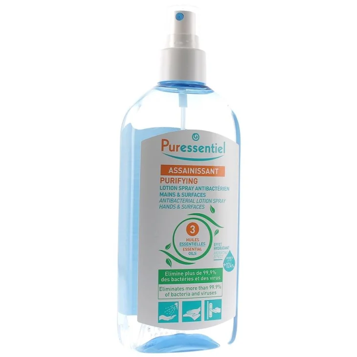 Puressentiel Lozione Spray Igienizzante Mani 250 ml Puressentiel Lozione Spray Igienizzante Mani 250 ml