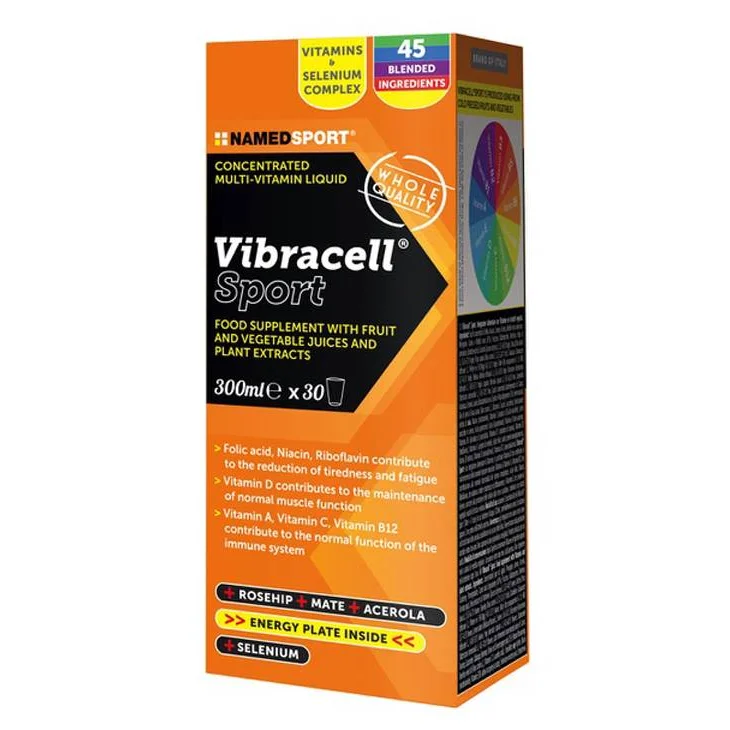 Named Vibracell Sport Multivitaminico 300 ml Named Vibracell Sport Multivitaminico 300 ml
