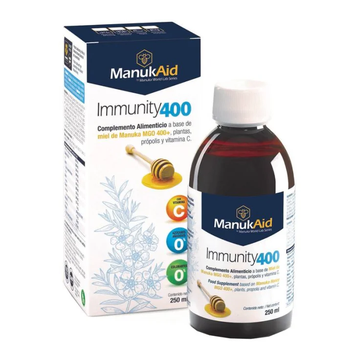 MANUKAID IMMUNITY 400 250 ML MANUKAID IMMUNITY 400 250 ML