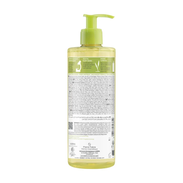 A-Derma Exomega Control Olio Lavante Emolliente 500 ml
