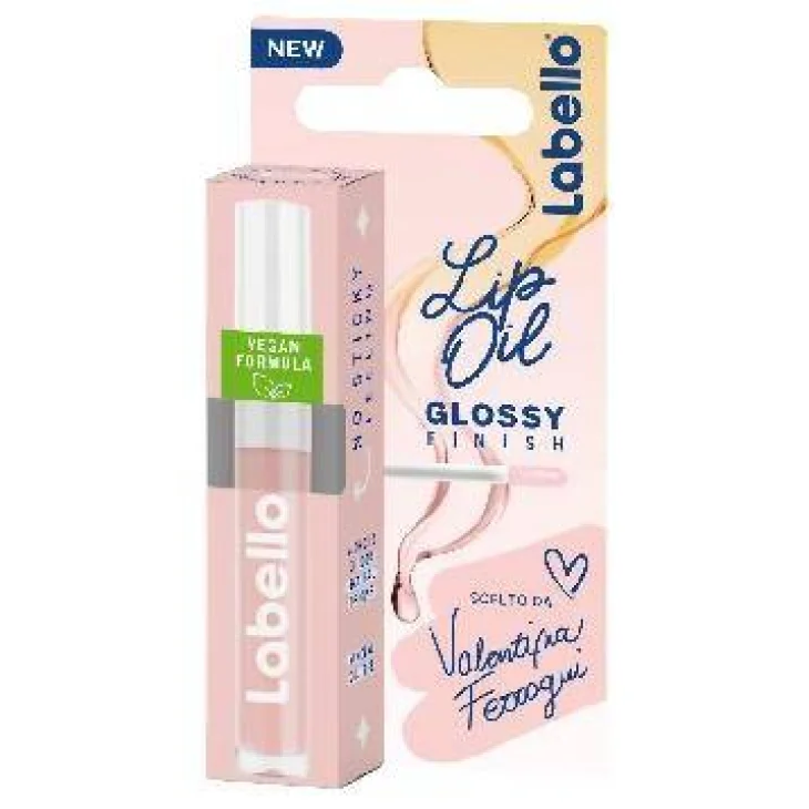 Labello Lip Oil Transparent Balsamo Labbra Effetto Glossy 5,5 ml