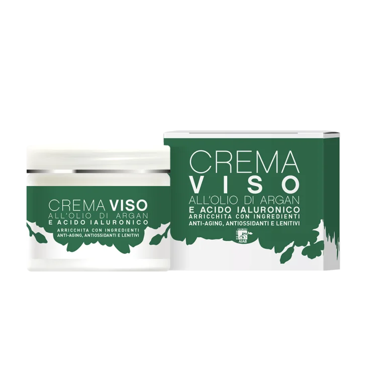 Erba Vita Crema Viso Idratante All&rsquo;Olio Di Argan e Acido Ialuronico 50 ml
