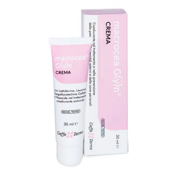 Macrocea Gyn Crema per trattare patologie dei genitali esterni 30 ml Macrocea Gyn Crema per trattare patologie dei genitali esterni 30 ml
