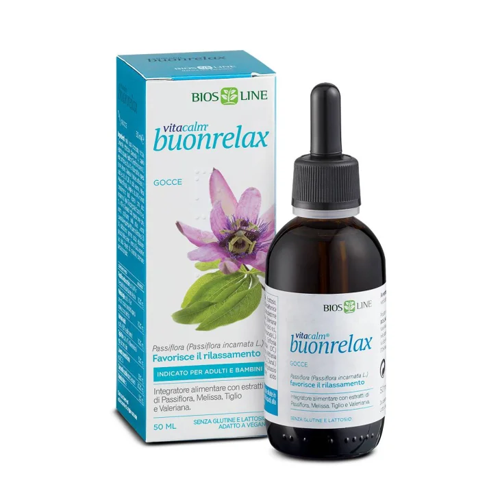 Bios Line Vitacalm BuonRelax Integratore per il Sonno 50 ml Bios Line Vitacalm BuonRelax Integratore per il Sonno 50 ml
