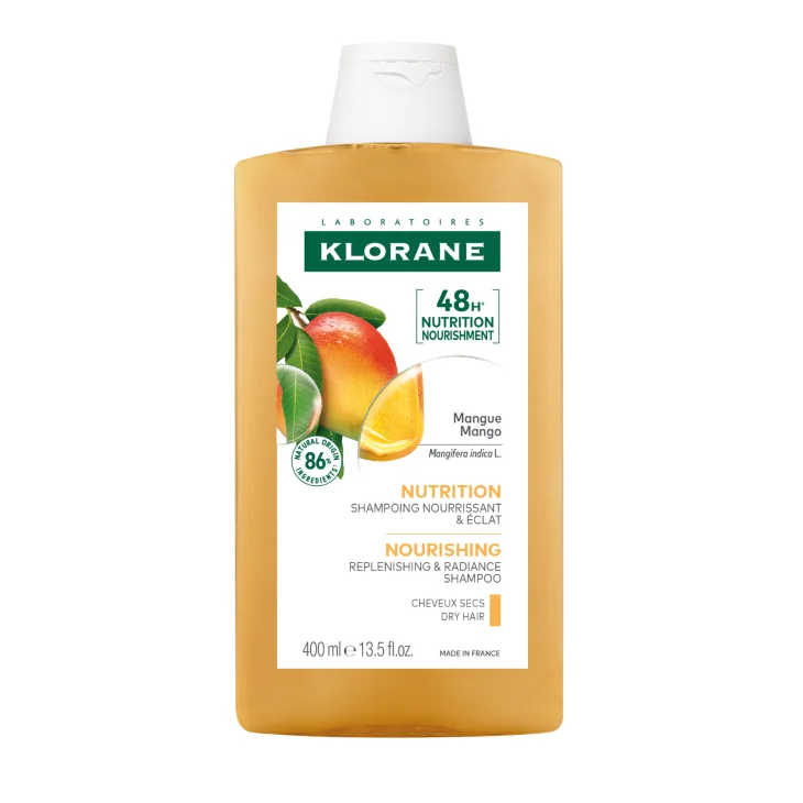 Klorane Shampoo Nutritivo al Burro di Mango Capelli Secchi 400 ml Klorane Shampoo Nutritivo al Burro di Mango Capelli Secchi 400 ml