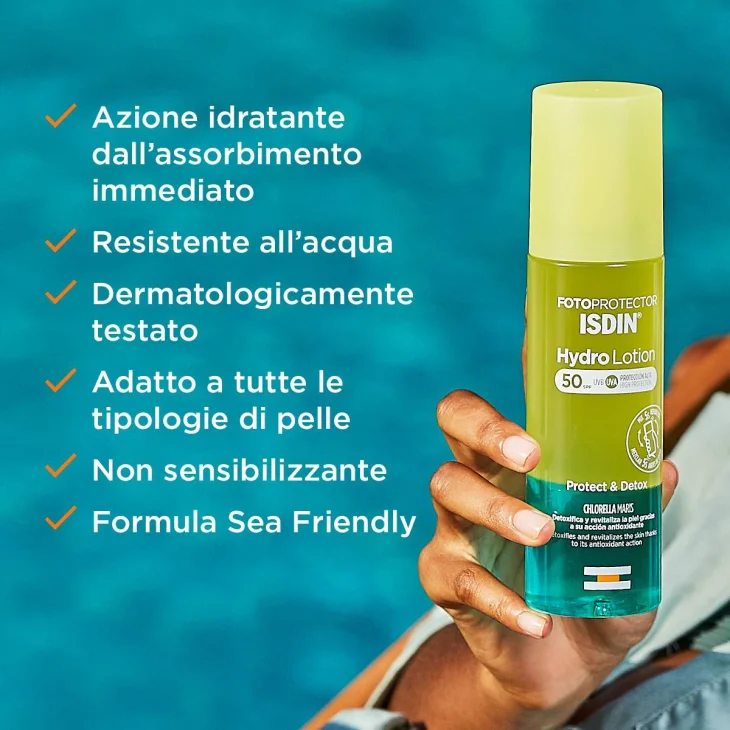 Isdin Fotoprotector Hydrolotion Lozione bifasica SPF50 200 ml