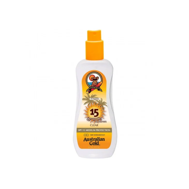 Australian Gold Spray Gel SPF 15 237 ml
