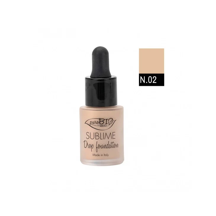 Purobio Sublime Drop Fondotinta Leggero N&deg;2 15 ml