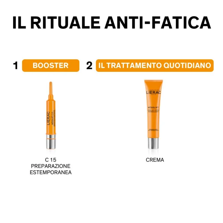 Lierac Mesolift Crema  Anti Fatica Energizzante Viso 40 ml