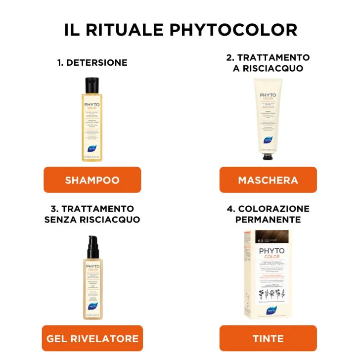 Phyto Phytocolor 4.77 Castano Marrone Intenso Colorazione Permanente Per Capelli