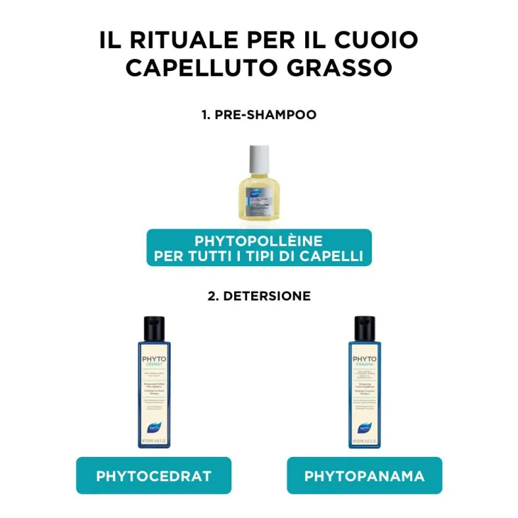 Phyto Phytopanama Shampoo Delicato Equilibrante Per Cuoio Capelluto Grasso 250 ml