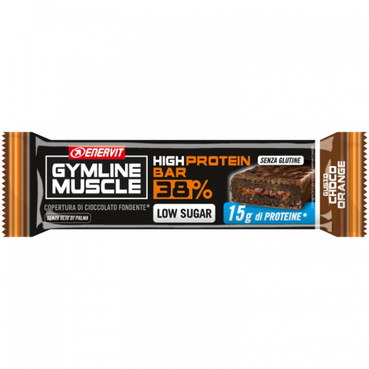 Enervit High Protein Bar 38% Choco-Orange Barretta energetica 40 g