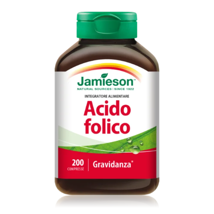 Jamieson Integratore Acido Folico 200 compresse Jamieson Integratore Acido Folico 200 compresse