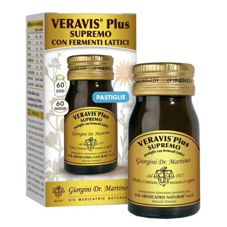 Dr. Giorgini Veravis Plus Supremo con Fermenti Lattici 60 Pastiglie