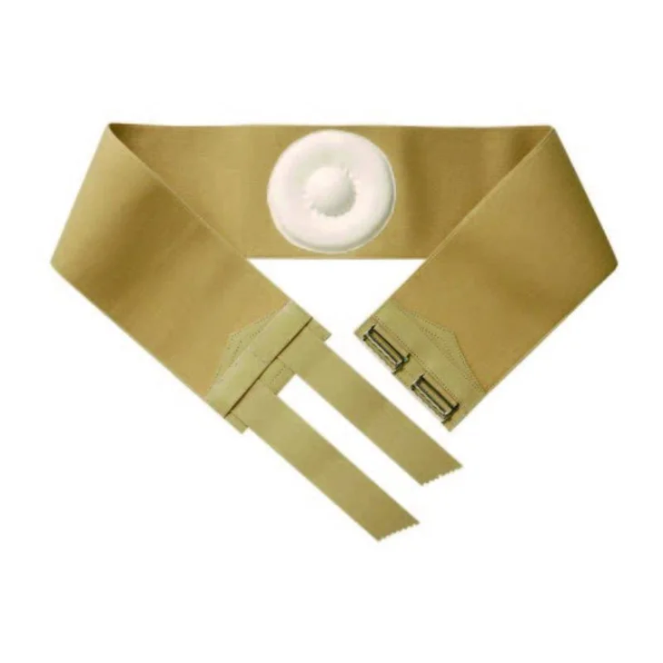 Orione 357 Cinto Per Ernia Ombelicale Con Pelotta Rivestita In Pelle Beige 8