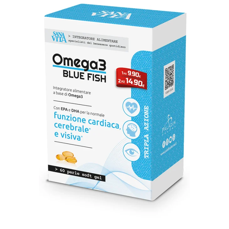 SANAVITA BLUE FISH 60 CAPSULE SANAVITA BLUE FISH 60 CAPSULE