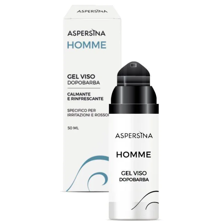 Aspersina Homme Gel viso dopobarba 50 ml Aspersina Homme Gel viso dopobarba 50 ml