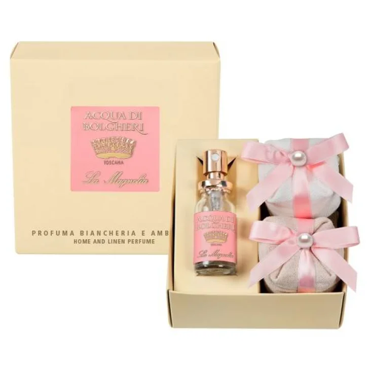 ACQUA BOLGHERI PACCHETTI PROFUMA BIANCHERIA LA MAGNOLIA ACQUA BOLGHERI PACCHETTI PROFUMA BIANCHERIA LA MAGNOLIA