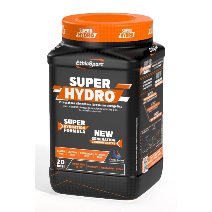 EthicSport SuperHydro Integratore Idrosalino 500 g EthicSport SuperHydro Integratore Idrosalino 500 g