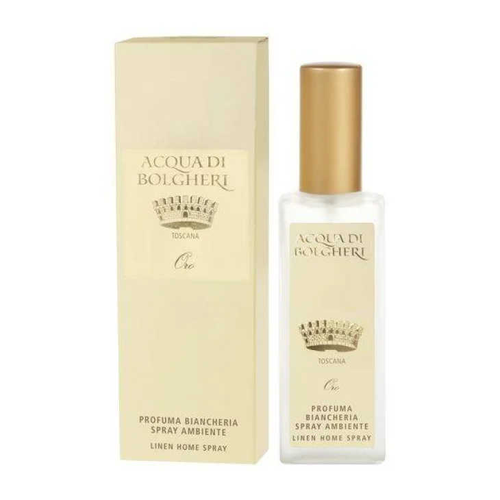 ACQUA BOLGHERI SPRAY AMBIENTE E BIANCHERIA ORO 50 ML ACQUA BOLGHERI SPRAY AMBIENTE E BIANCHERIA ORO 50 ML