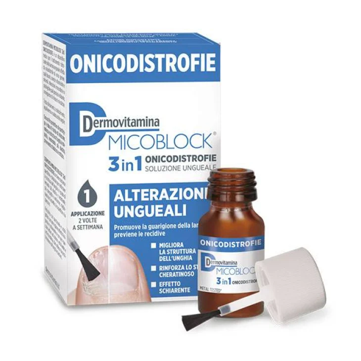 Dermovitamina Micoblock 3 In 1 Onicodistrofie 7 ml Dermovitamina Micoblock 3 In 1 Onicodistrofie 7 ml