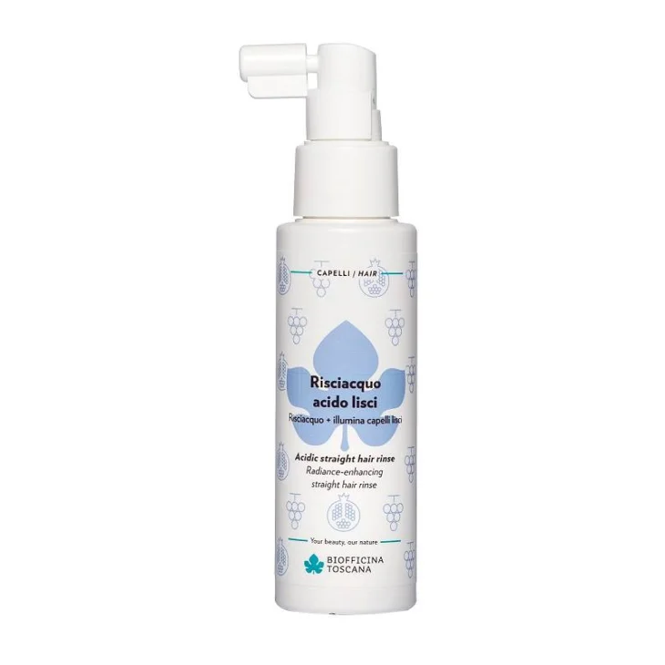 Biofficina Toscana Risciacquo Acido Capelli Lisci Spray 100 ml Biofficina Toscana Risciacquo Acido Capelli Lisci Spray 100 ml