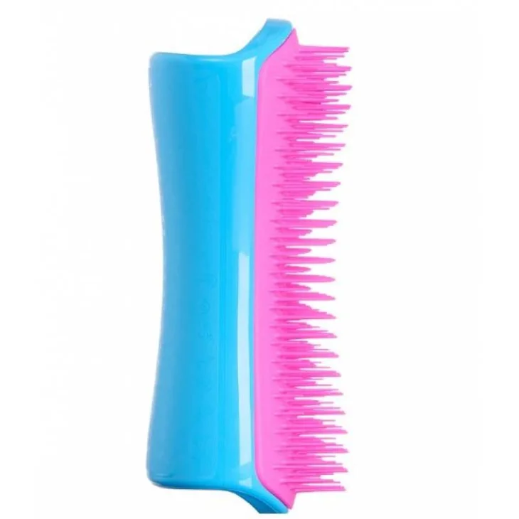 Pet Teezer De-Shedding Blue/Pink Spazzola per Cani a Pelo Lungo