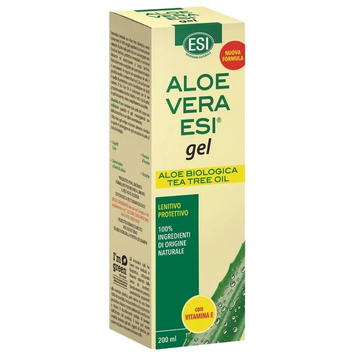 Esi Aloe Vera Gel Vitamina E + Tea Tree 200 ml Esi Aloe Vera Gel Vitamina E + Tea Tree 200 ml