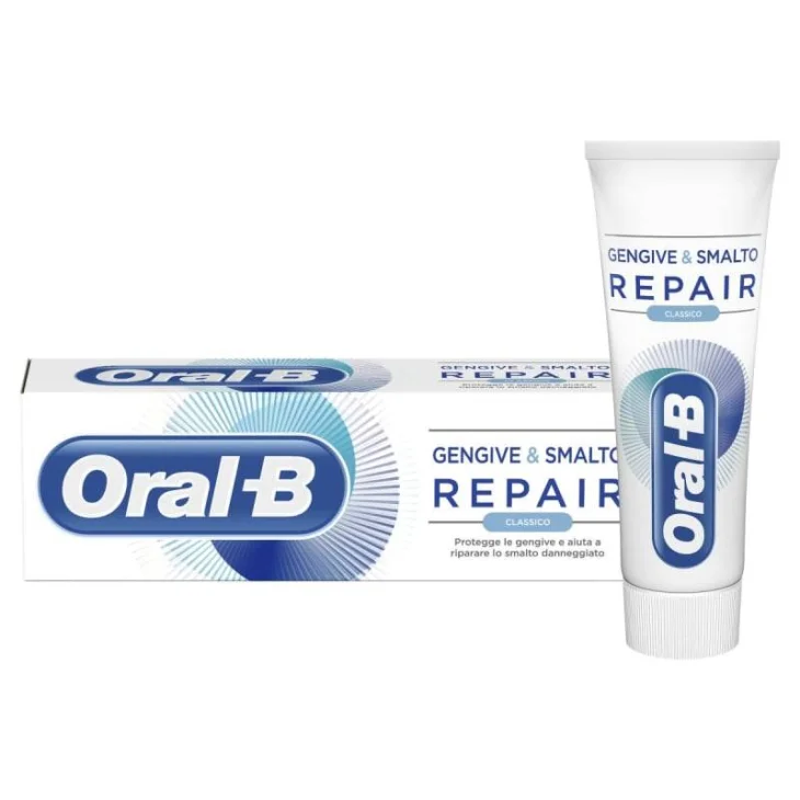Oral-B Dentifricio Gengive & Smalto Repair Menta 75 ml