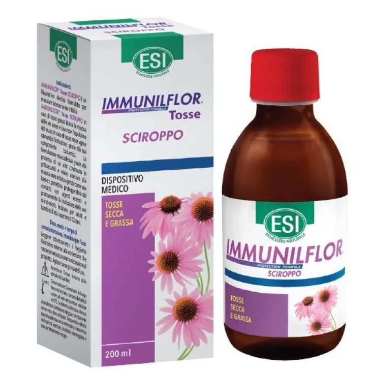 Esi Immunilflor Sciroppo Tosse 200 ml Esi Immunilflor Sciroppo Tosse 200 ml