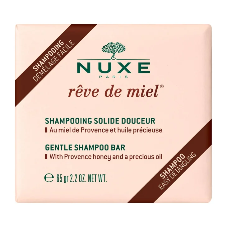 Nuxe R&ecirc;ve De Miel Shampoo Solido Delicato Al Miele 65 gr