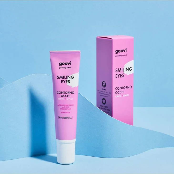 Goovi Smiling Eyes Contorno Occhi Idratante Levigante 15 ml
