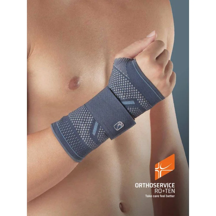 Ro+Ten Manulastik19 Polsiera Elastica in Maglia Polso Sinistro Taglia 6