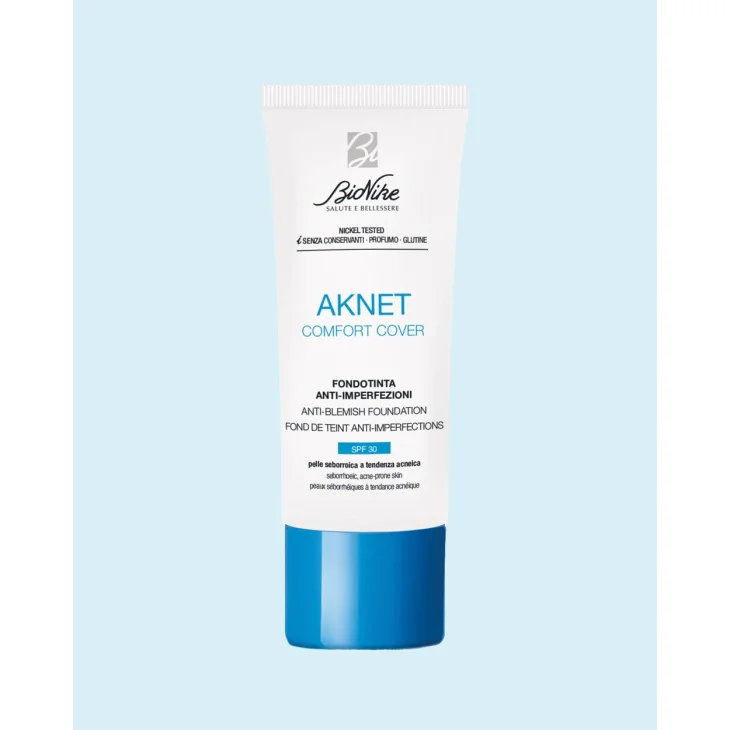 Bionike Aknet Comfort Cover 103 Beige Fondotinta Anti-Imperfezioni Spf 30