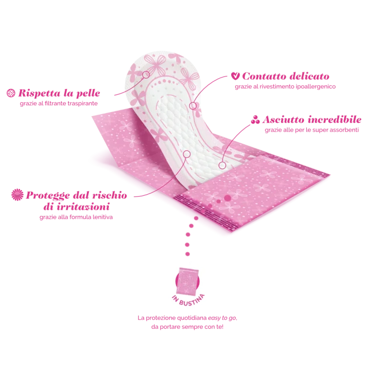 Lines Intervallo & Go Fresh Proteggislip ripiegati 16 Pezzi