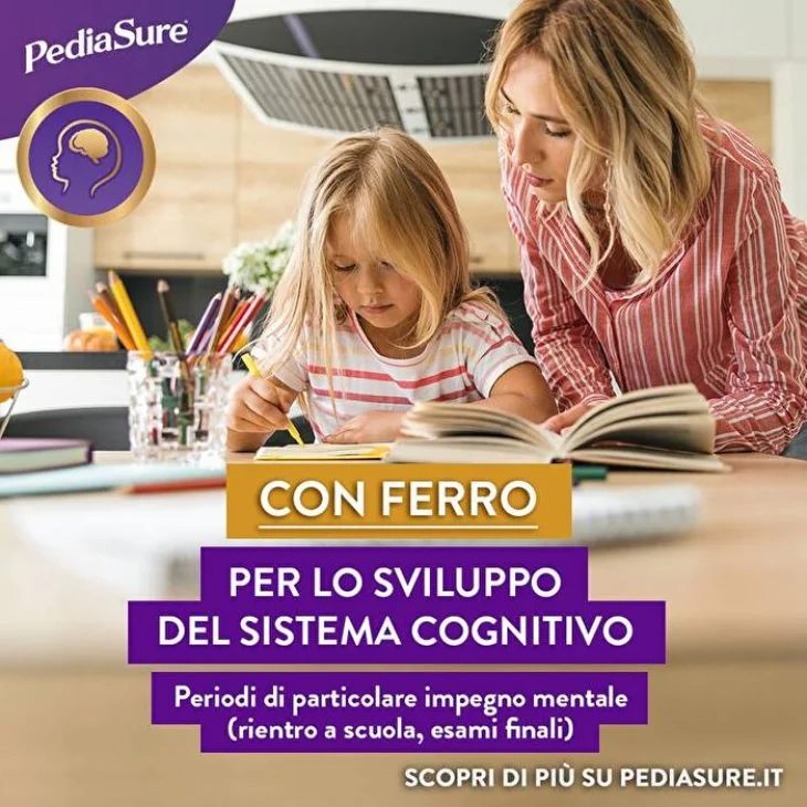 Pediasure Rinforza Crescita e Sviluppo del Bambino Vaniglia 850 g