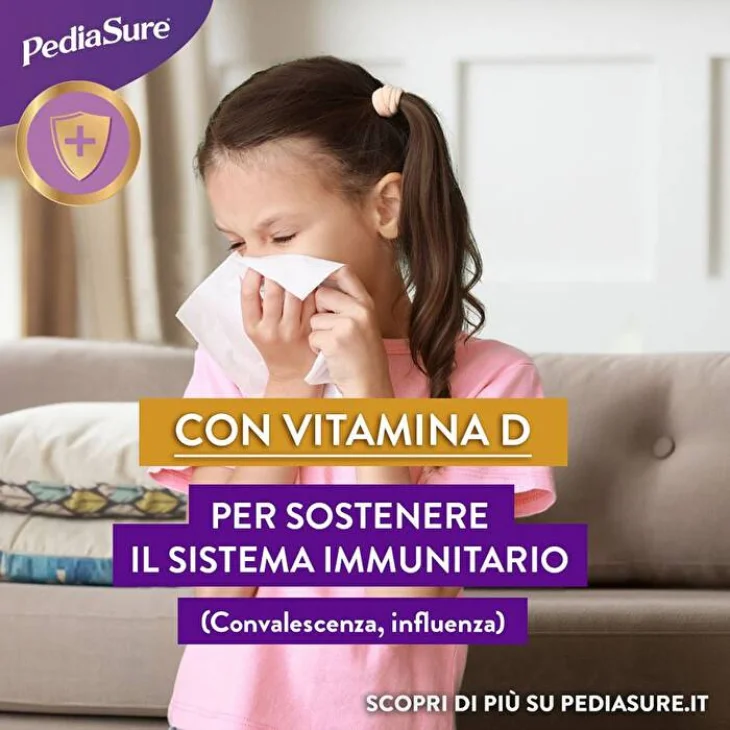 Pediasure Rinforza Crescita e Sviluppo del Bambino Vaniglia 850 g