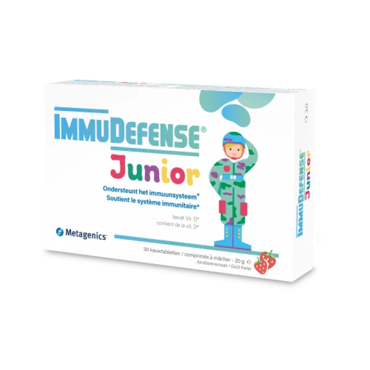 Metagenics Immudefense Junior Integratore per Difese Immunitarie Dei Bambini 30 Compresse Masticabili Metagenics Immudefense Junior Integratore per Difese Immunitarie Dei Bambini 30 Compresse Masticabili