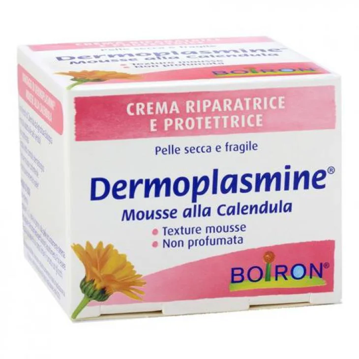 Boiron Dermoplasmine Mousse alla Calendula Pelle Secca 20 g Boiron Dermoplasmine Mousse alla Calendula Pelle Secca 20 g